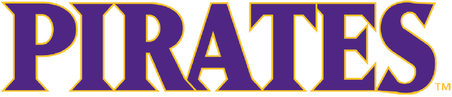 East Carolina Pirates 2014-Pres Wordmark Logo 01 vinyl decal